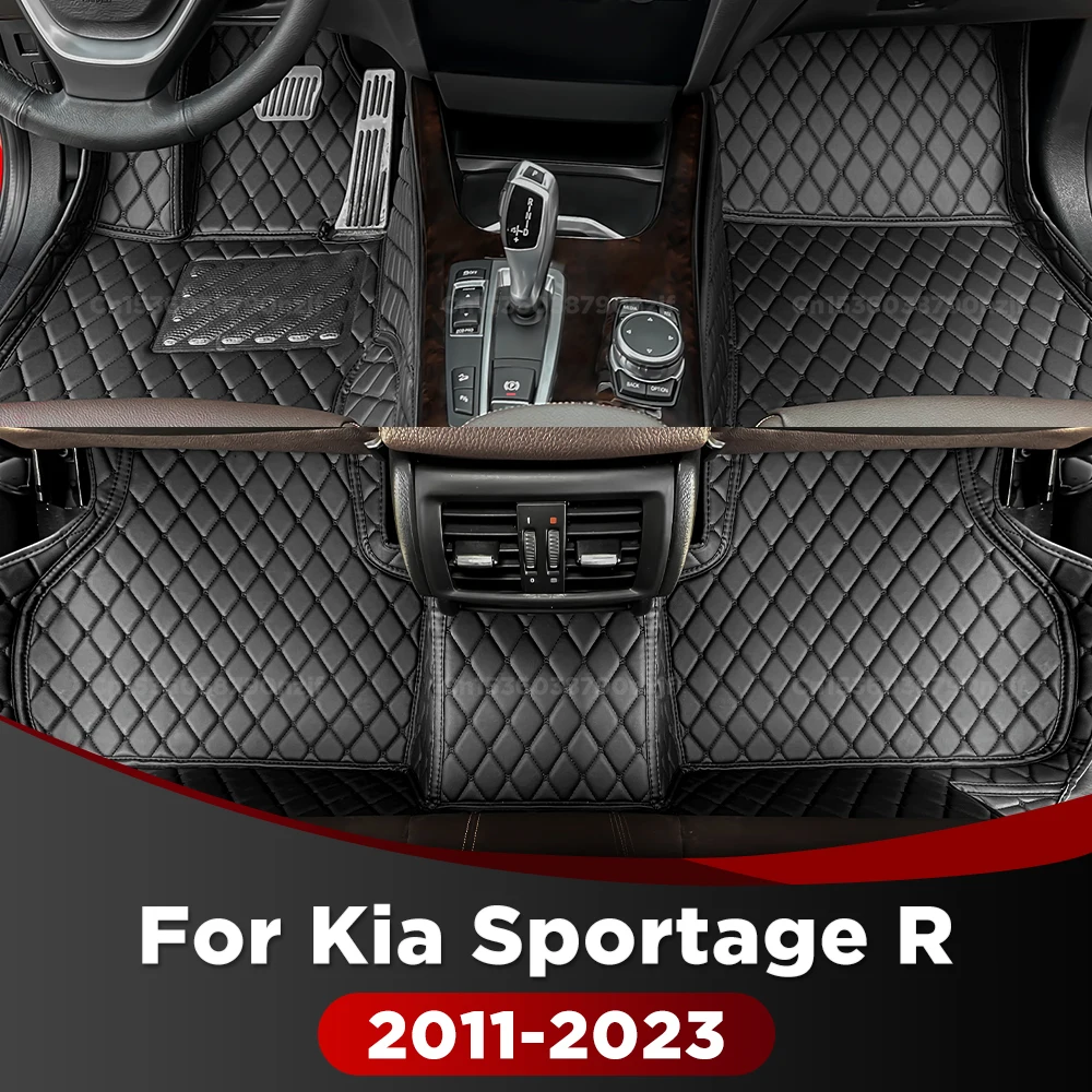 

For Kia Sportage R 2011-2023 2022 2021 2019 2018 Custom Car Floor Mat Automobile Carpet Cover Interior Accessories Protective