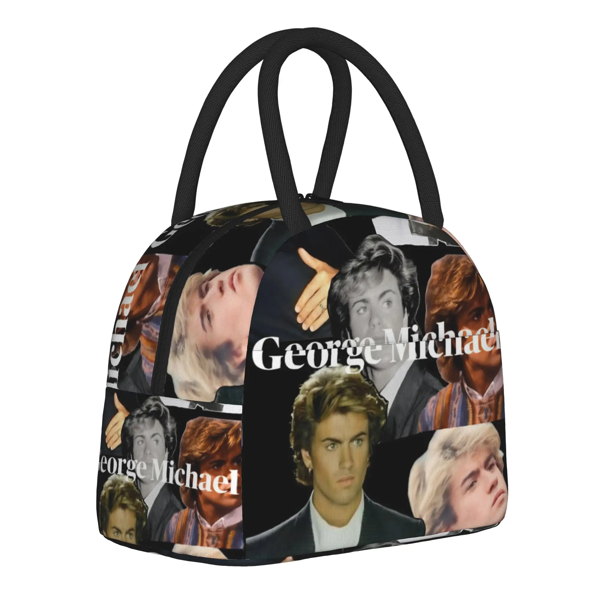 Lunch Box George Michael Cool Singer Accessories  Lunch Food Box Y2K Cooler Thermal Lunch Box For Travel