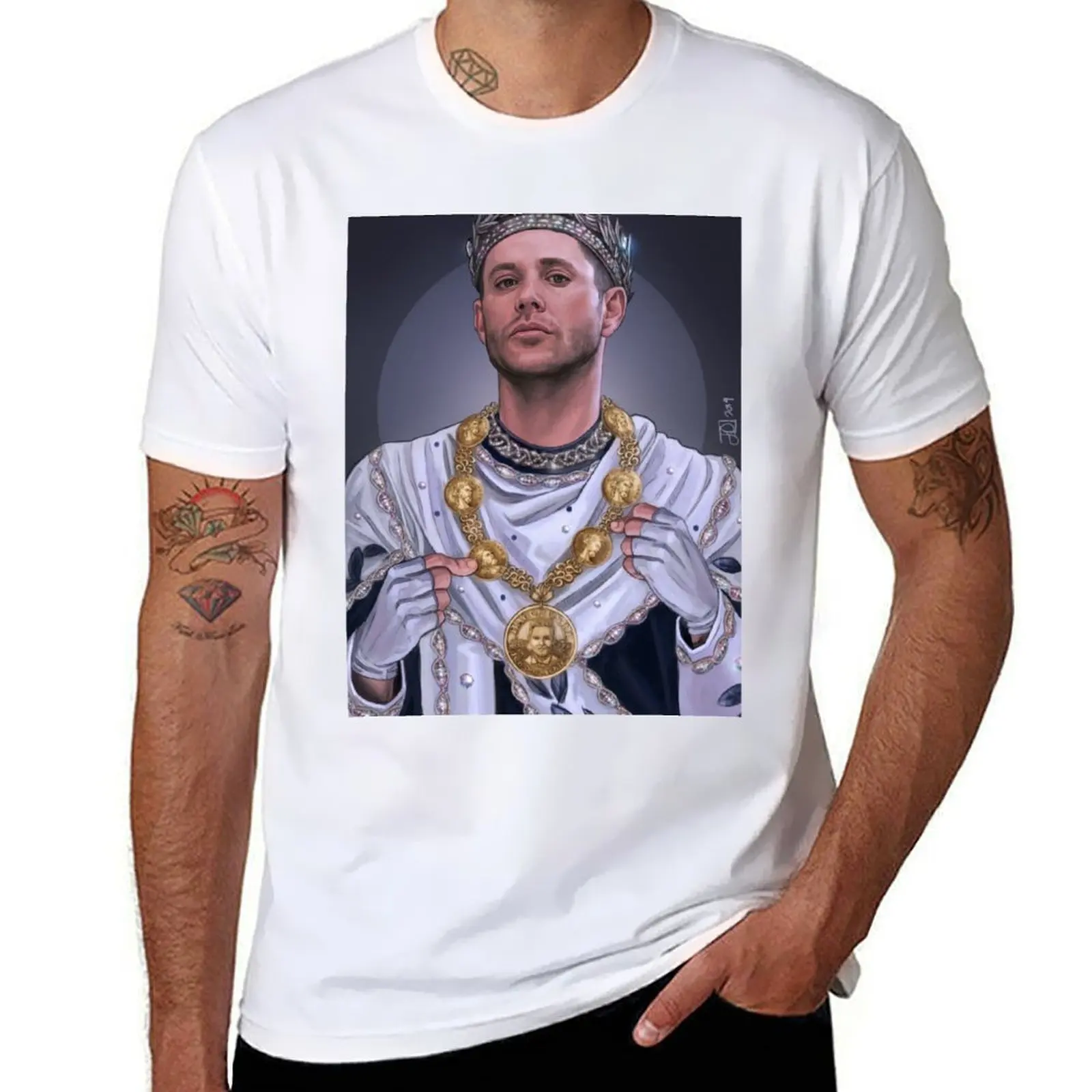 

King Bacchles T-Shirt t shirts with prints man t shirts for men casual T-Shirt