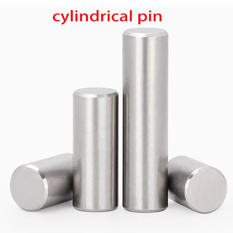 304 stainless steel cylindrical pin GB119 cylindrical positioning pinM5 M6 M8 304 stainless steel fixed shaft pin