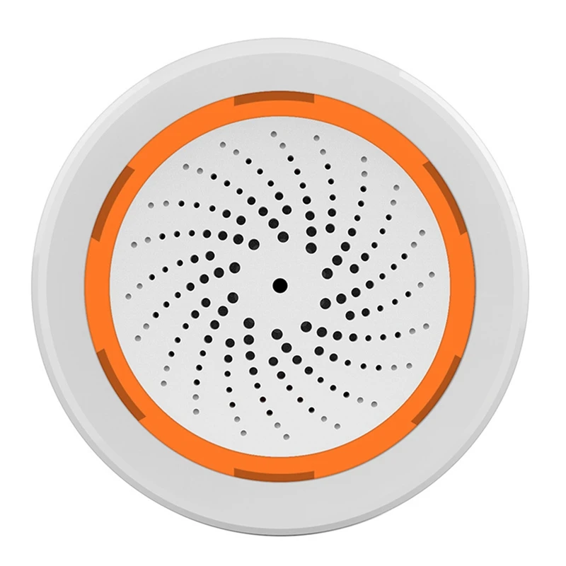 1 шт. смарт-звуковой и фотографический датчик Tuya Zigbee, система безопасности для умного дома, шлюз Tuya, концентратор сирены, сигнализация для Tuya