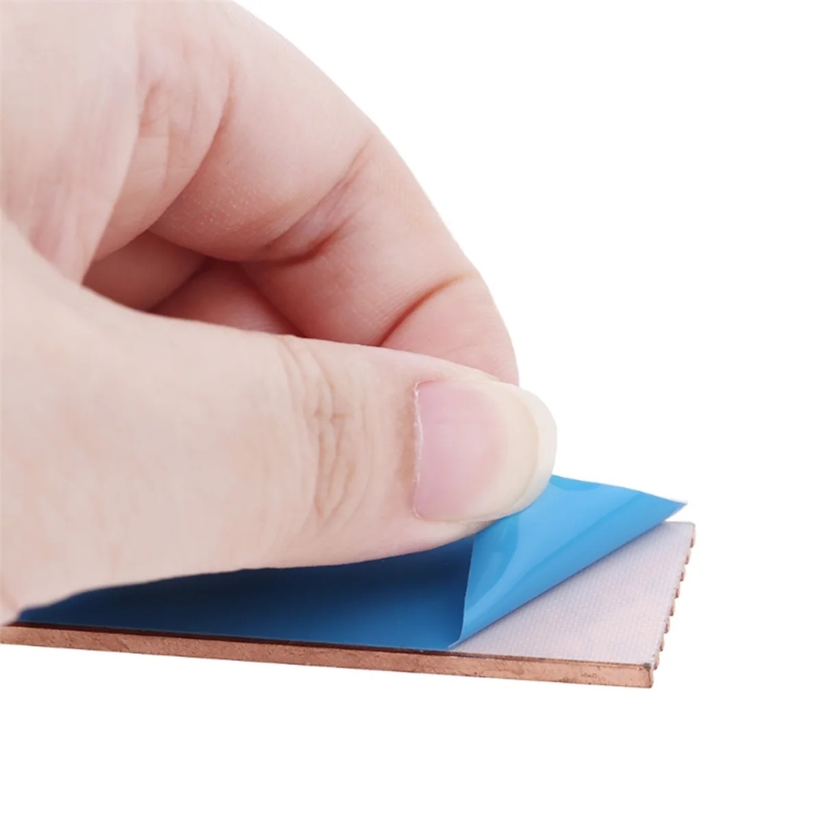 SWXF Pure Copper Heatsink Cooler Heat Sink Thermal Conductive Adhesive for M.2 2280 PCI-E NVME SSD 2mm