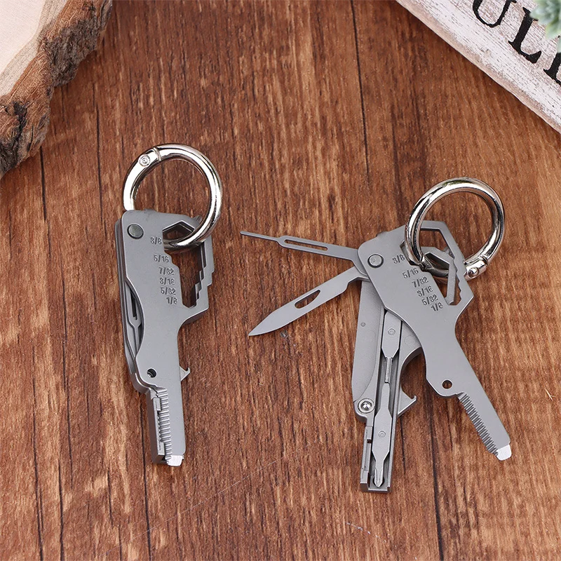 Mini Multifunctional Keychain Tool Card Stainless Steel Emergency Repair Tool Drone Repair Tool Essential Outdoor and Home Use gallery 3