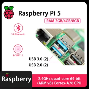 公式オリジナルRaspberry Pi 5 Cortex-A76 Linux 2GB 4GB 8GB ARMボードPythonプログラムPCIEギガビットイーサネットUSB3.0 8ベストセールスオレンジPI 8GB RAM -3