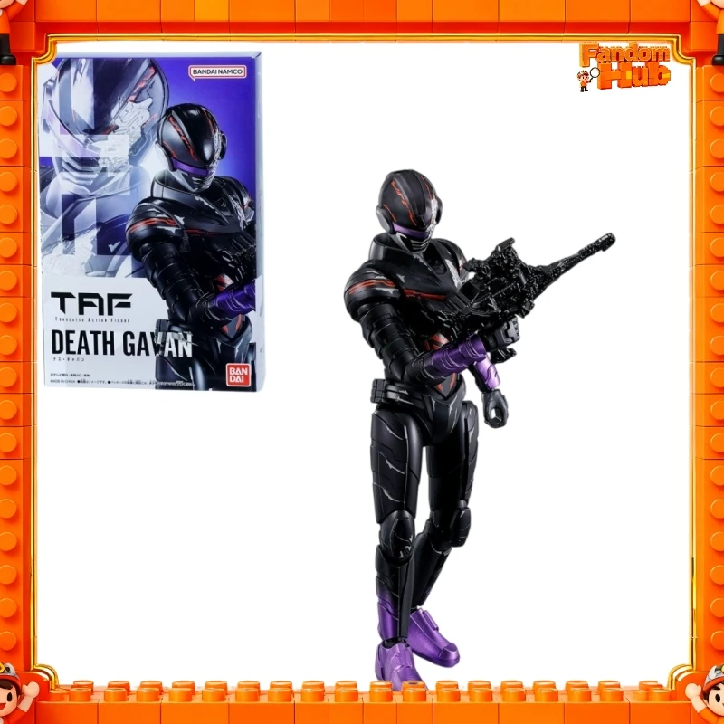 Figura de acción articulada coleccionable de Bandai Death Gaban Infinite Super Space Cop Gaban, modelo de juguete, regalo para fanáticos