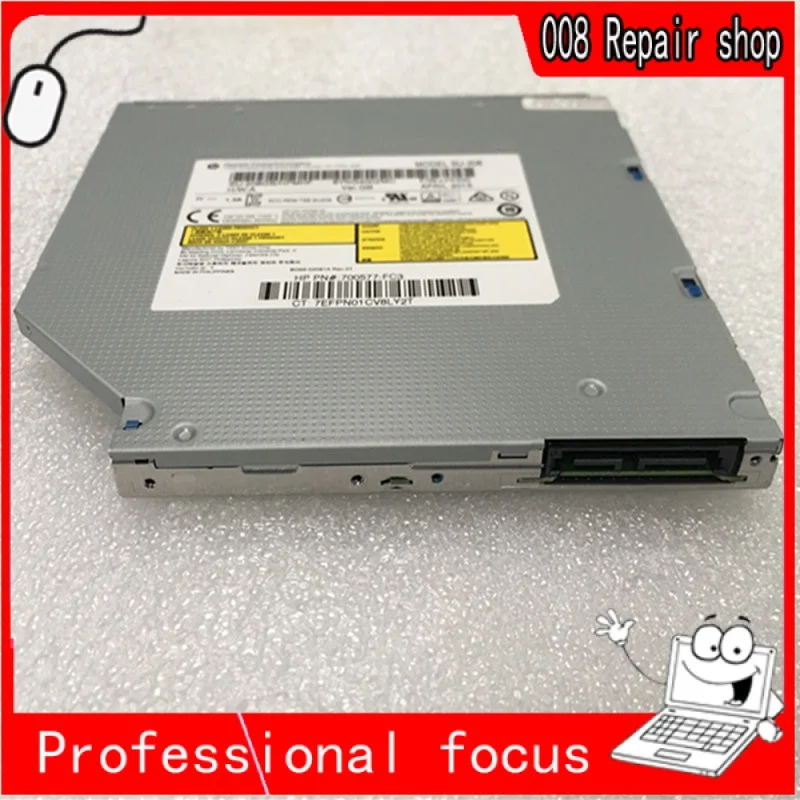 Unidad de DVD integrada para ordenador portátil, dispositivo ultrafino 8X, SU-208, DVDRAM, unidad de CD integrada, mppc PN: 700577-FC3