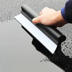 Non-Scratch Flexible Soft Silicone Handy Squeegee Water Window Wiper Drying Blade Clean Scraping Film Scraper Car Accessaries