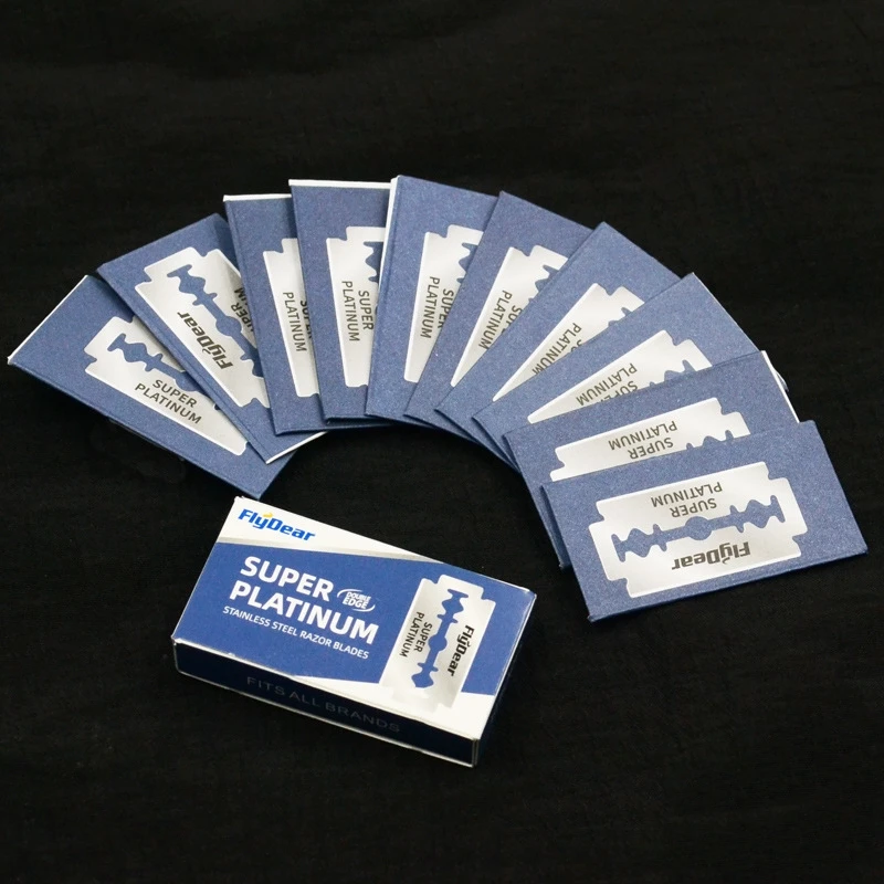 10/20/30pcs Classic Retro Manual Extra Stainless Razor Replacement Blades Double Edge Safety Razor Men's Safety Razor Blades image 6