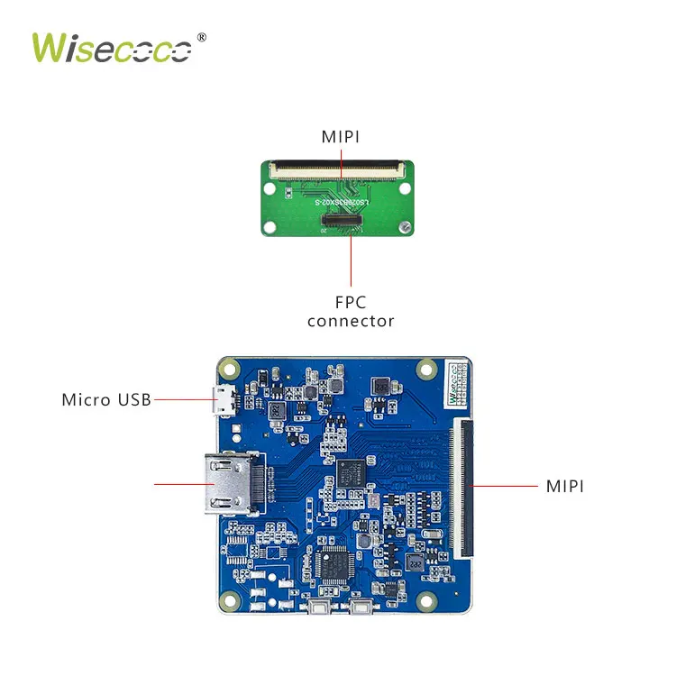 2.9 inch square display 1440P 90Hz LCD Display MIPI interface LCD driver board for HMD AR VR display modules