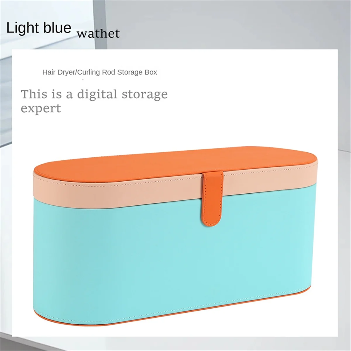 Suitable for Hair Dryer Storage Box, Curling Iron Storage Box, Gift Box, Suitcase, Small Storage Box,Two Colors-A70Z