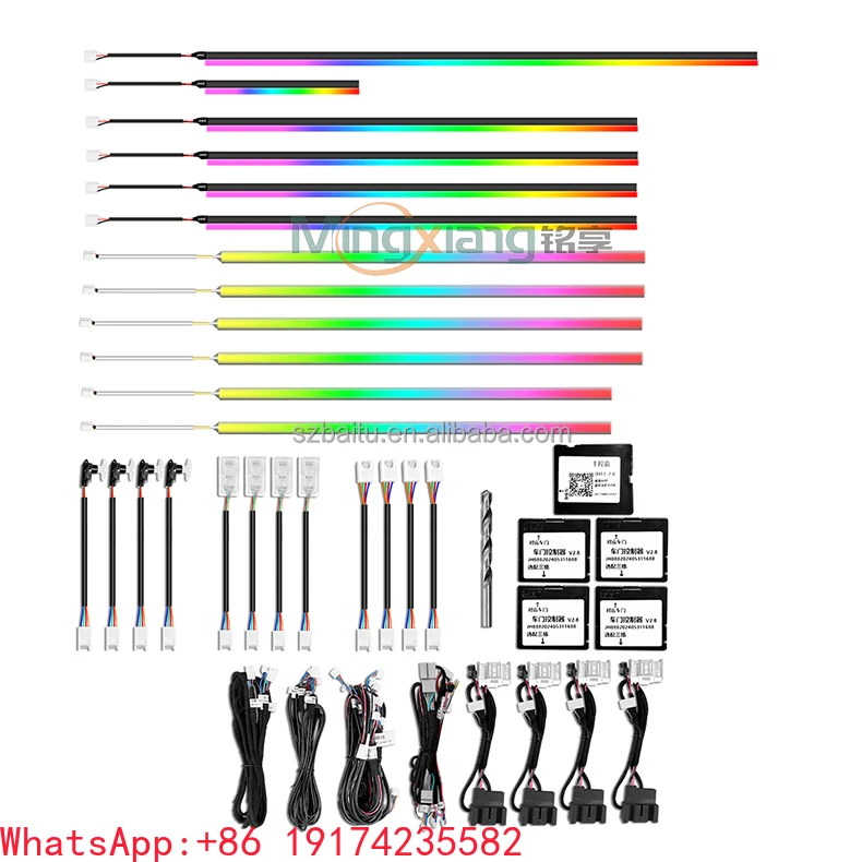 

Ambient Light for Audi Q7 2020-2025 Dashboard Air Vent Decorative Ambient Lights Q7 Car Interior Ambient Light