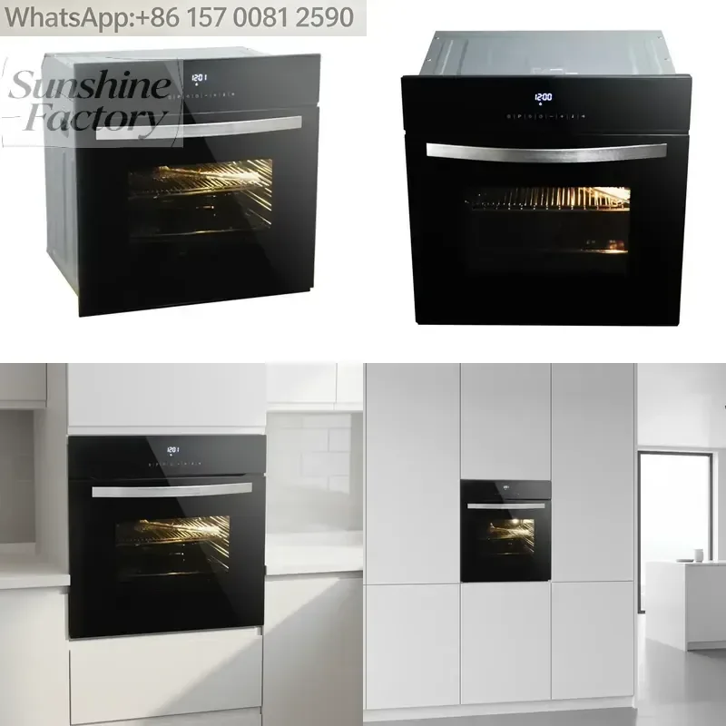 Large Capacity 56L Electric Household Oven Built-In Single Oven Two-in-One Steam Oven Steam Baking Machine Integrated Design