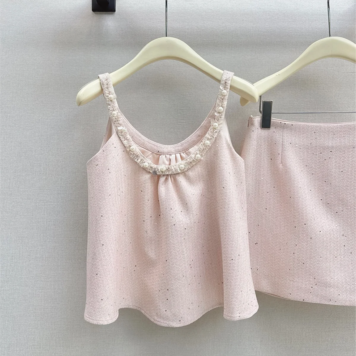 2026 high-quality new women's short skirt set with sweet style--hb715