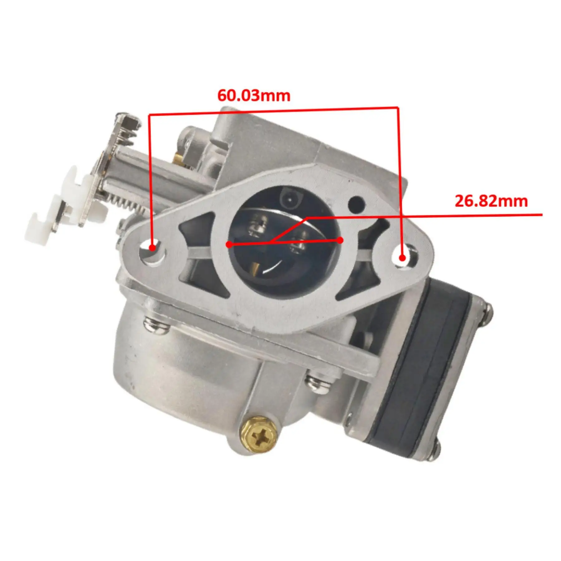 JLM Marine Outboard Carburetor Carb for Mercury Mariner 2 Stroke 6HP 8HP 9.8HP 3303-803687A04 895110A18 803687T04 803687T02 view 3