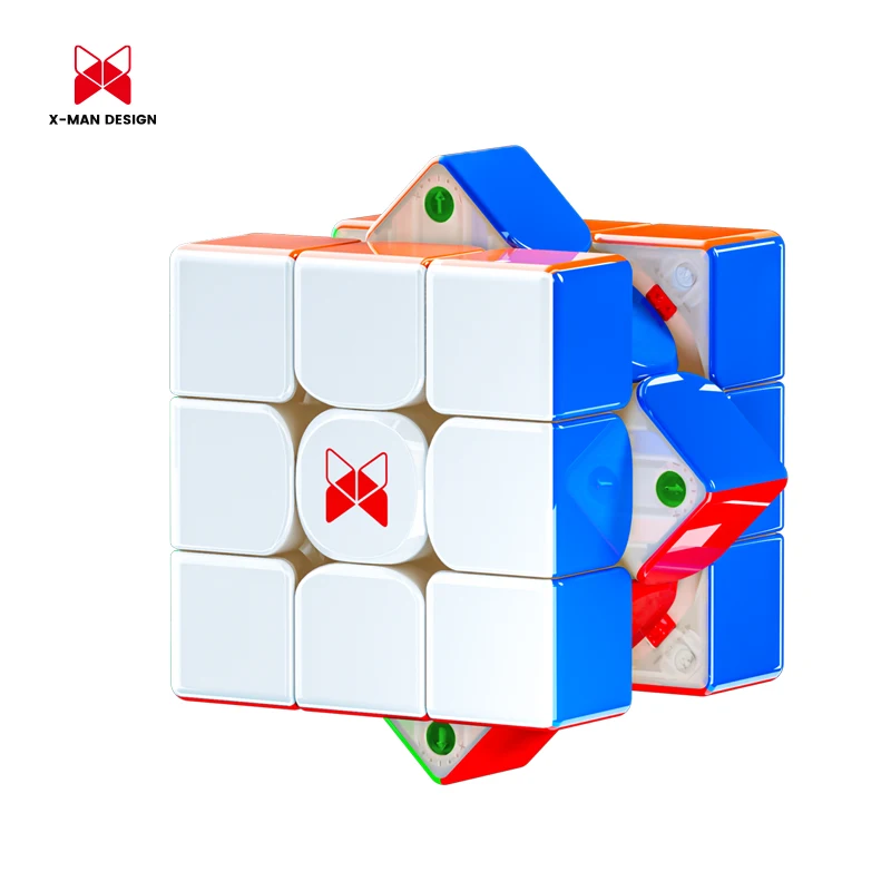 Qiyi X-Man Tornado V5 M 3x3 Cube Flagship Pioneer UV Magnetic Magic 3x3x3 Speed Cube Stickerless Toys for Kids