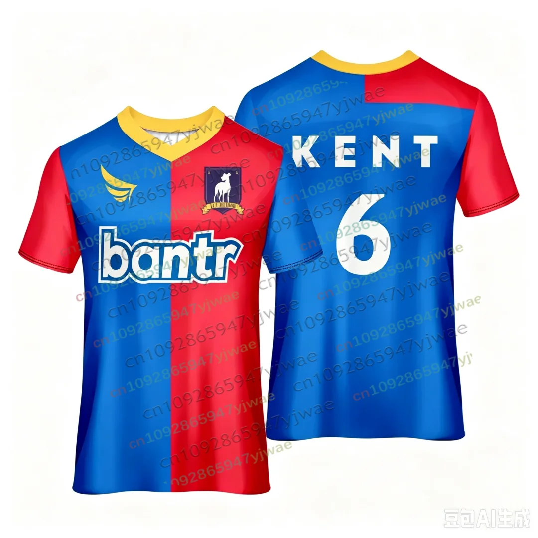 Men's Women American TV series Roy Kent NO.6 Jamie Tartt Football Jersey Quick Dry Sport Plus Size Tshirt Uninsex Beach Clothing