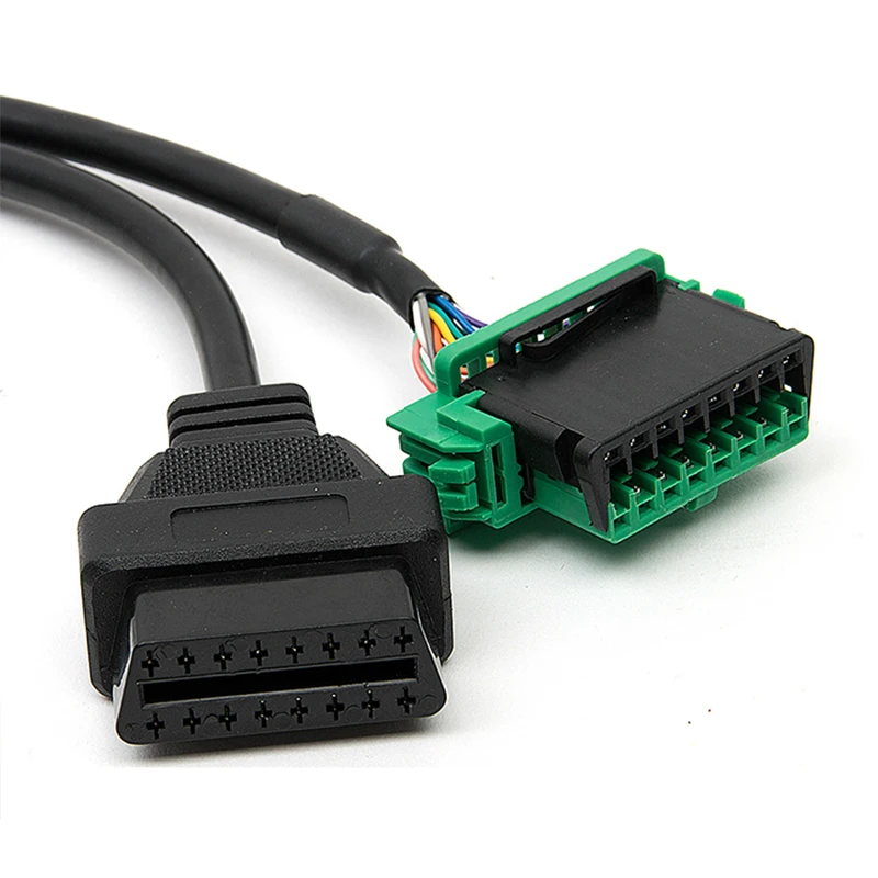 OBD2 16pin 16-core Full Connection Adapter for Citroen/Peugeot Car Scanner Connector Male To Female 16pin OBD2 Extension Cable