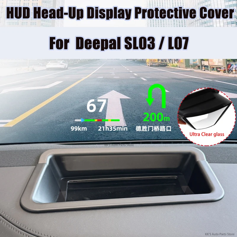 HUD Head-Up Display Protective Cover / Dashboard Dust Cover for Deepal SL03 / L07, Car Interior Accessories
