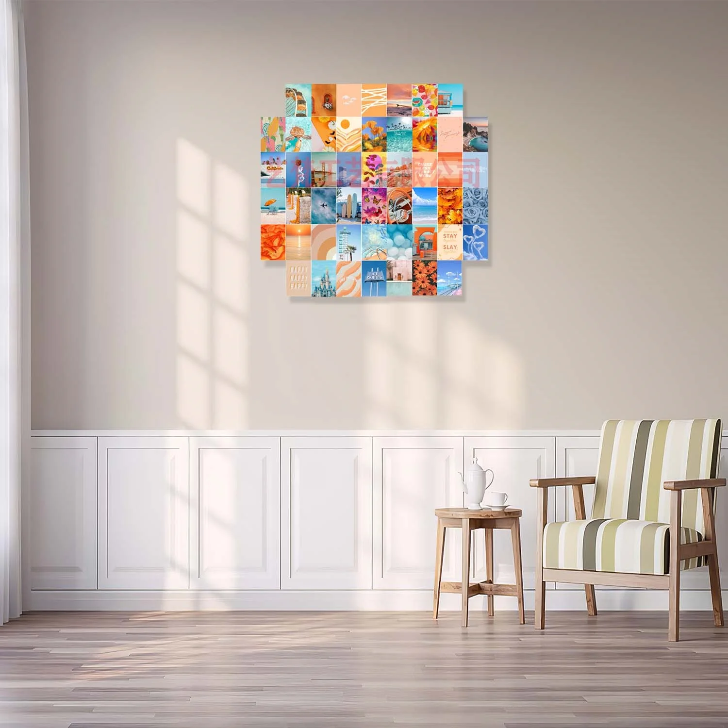 ชุดภาพโปสการ์ดภาพปะติดผนังชุดภาพปะติดผนังโปสเตอร์สวยงามของตกแต่งห้องนอน