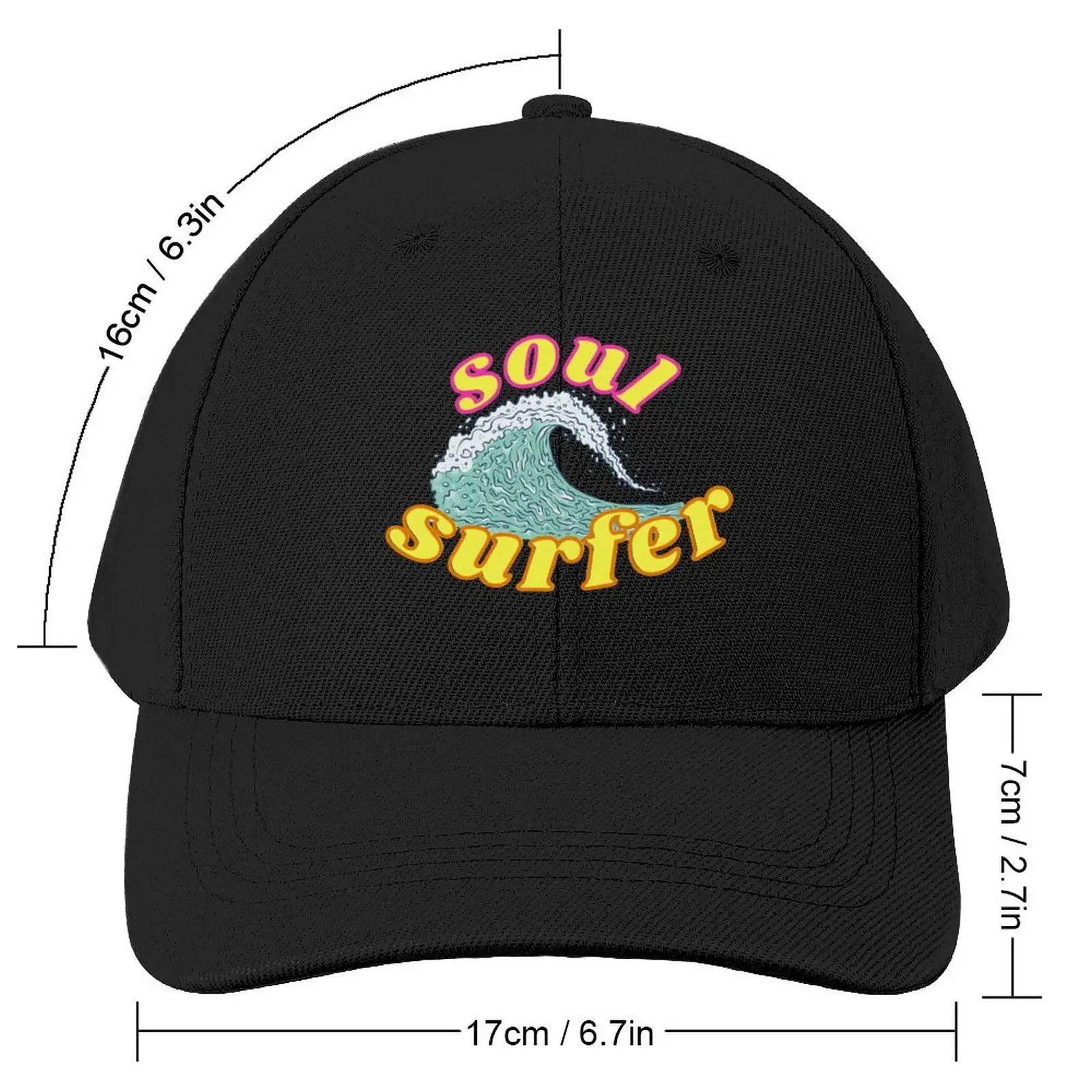 soul surfer Baseball Cap Military Tactical Cap Custom Cap Luxury Man Hat Women's 2024 Men's