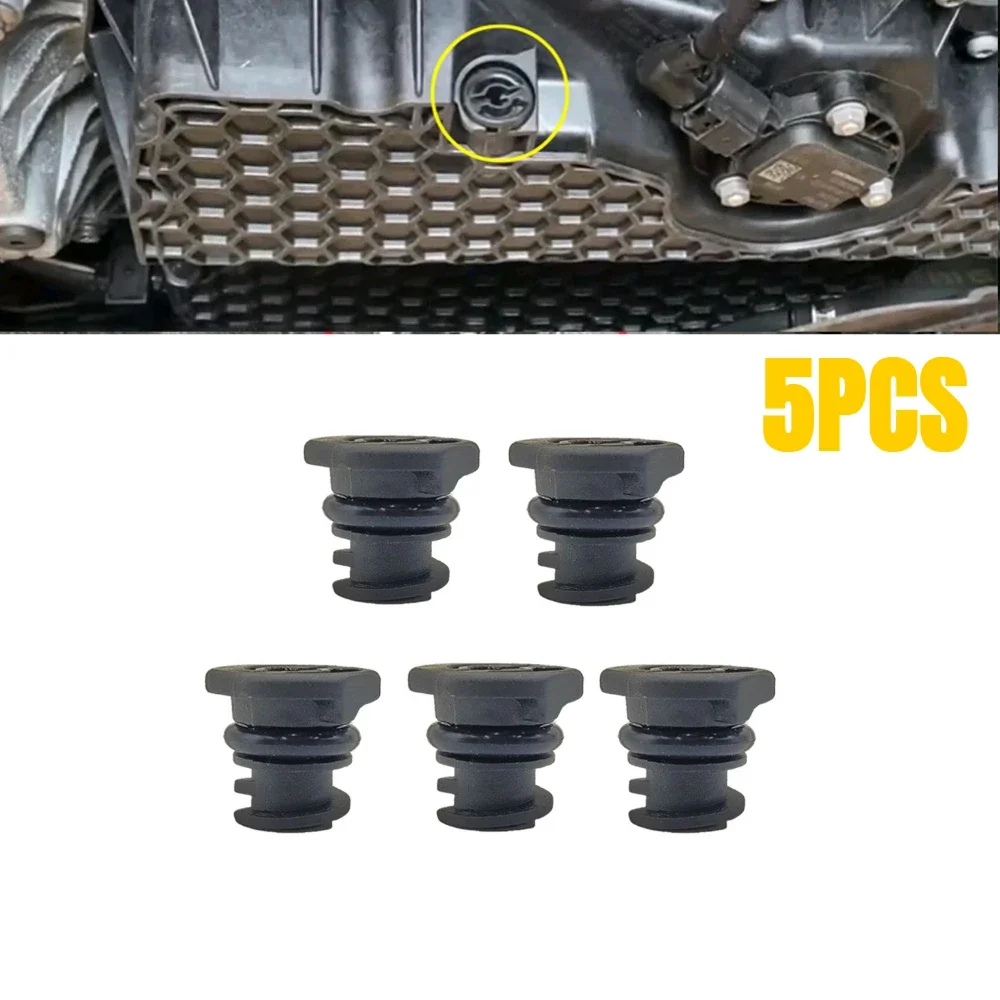 

5pcs Oil Pan Sump Plug Parts 1.8 TSI 2.0 TFSI Petrol Engine Oil Drain Plug 06L103801 for Audi A3 A4 A5 Seat Polo Passat B8 Golf