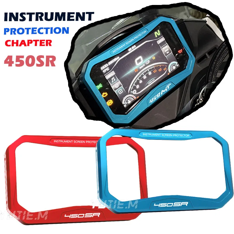 

Motorcycle CNC Meter Frame Cover Screen Glare Shield Instrument Display Guard For 2022 2023 CFMOTO 450SS 450SR SR450 450NK NK450