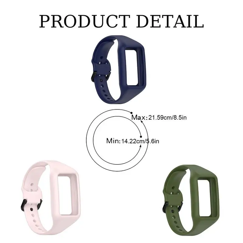 Smart Watch Strap For Huawi Band 7 Sports Watch Replacement Silicone Bracelet Candy Color Watch  Band Smart Band Accessories