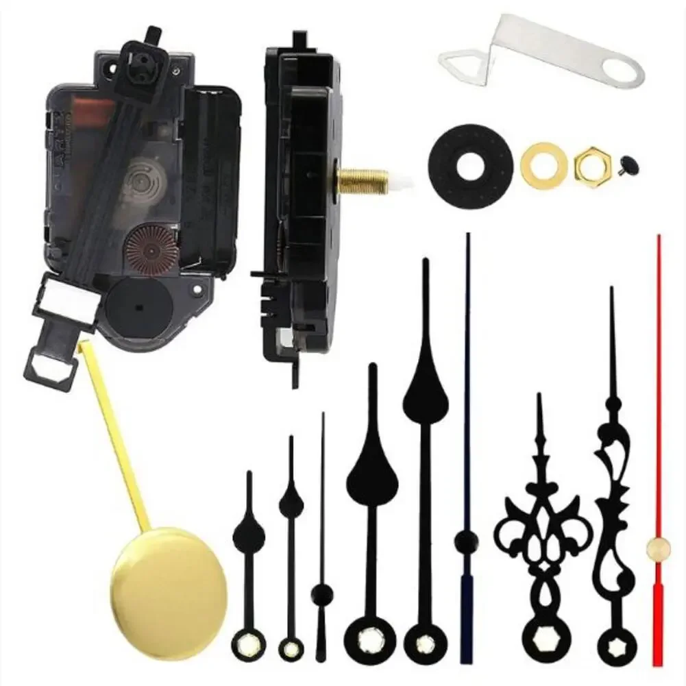

Replacement Clock Parts Set Clock Movement Pendulum Replacement Panels 4-8mm Thickness Pendulum Clock Movement