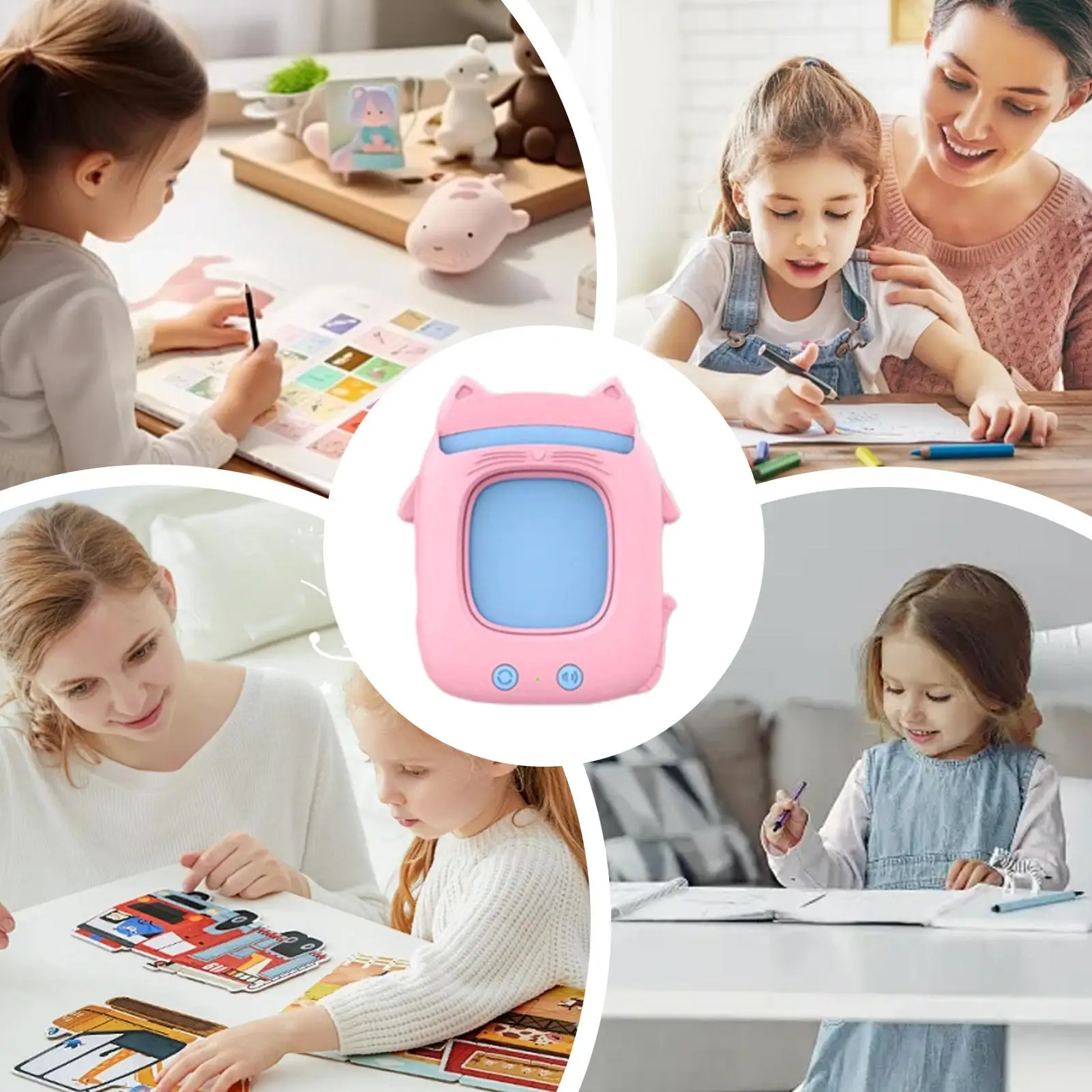 Schede flash parlanti per bambini Schede flash per apprendimento precoce del discorso tascabile Giocattoli educativi per l'aula della scuola materna domestica