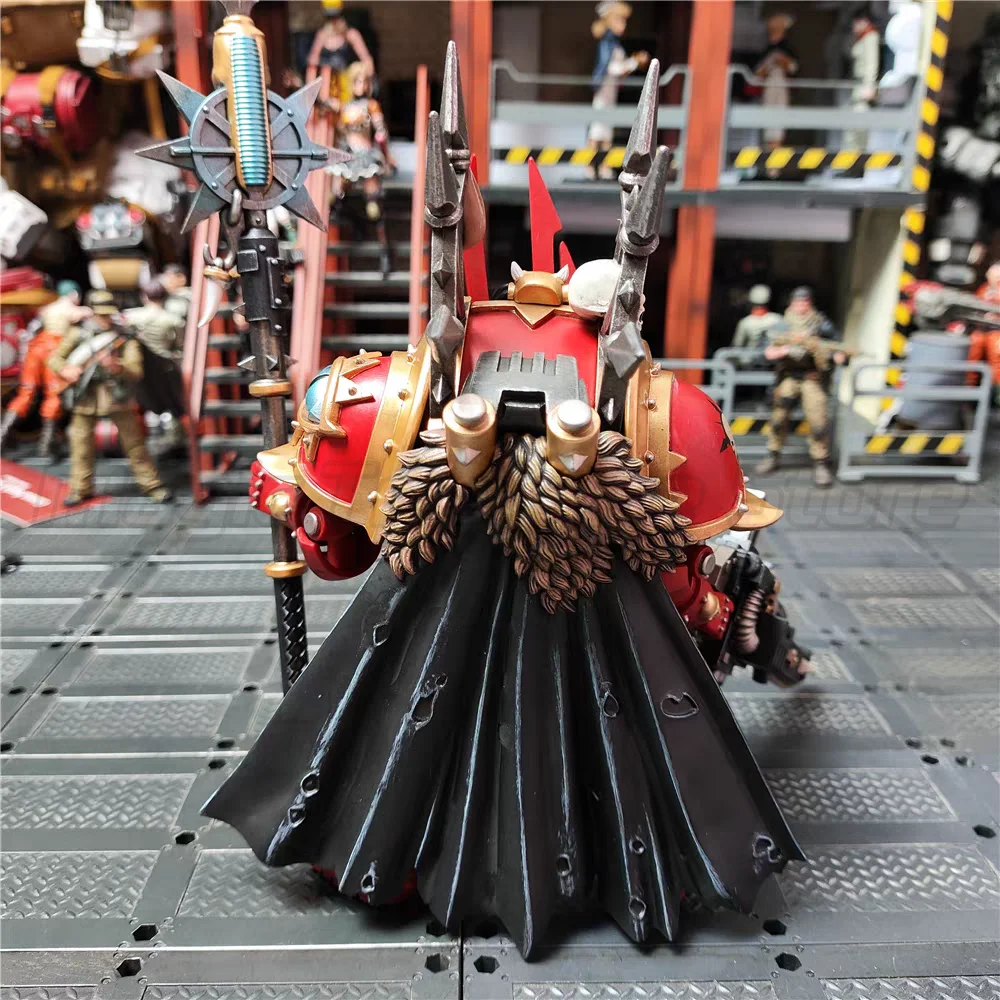 【MT】JOYTOY 1/18 Action Figure Warhammer 40K Chaos Crimson Slaughter Sorcerer Lord in Terminator Armor Anime Modello di gioco