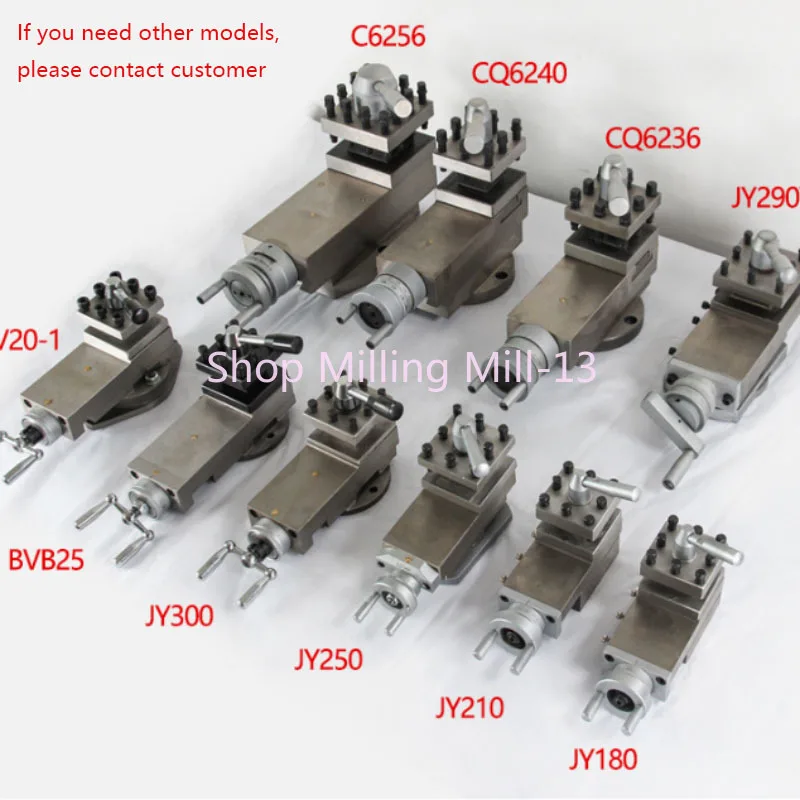 High Quality CQ6230 Lathe Accessories Lathe Tool Rest Assembly Small Machine Tool Rest Small Pallet Square Tool Rest