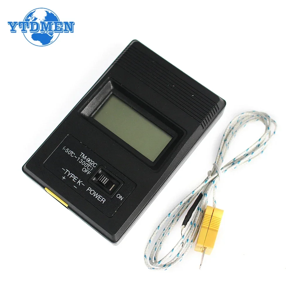 TM-902C Temperature Meter TM902C Digital K Type Thermometer Sensor + Thermocouple Probe Detector