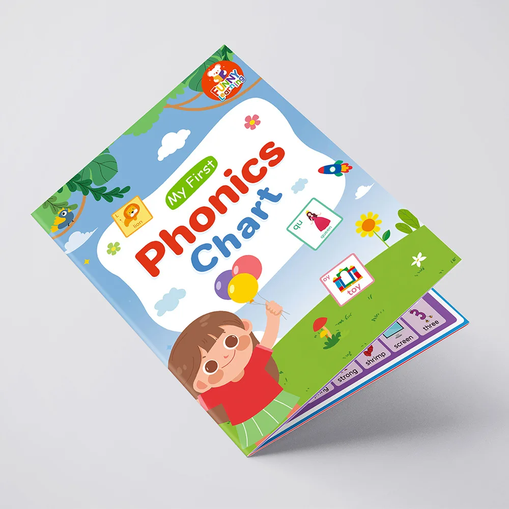 Natural Phonics Chart for Kids English Pronunciation Rules Long Short Vowels Consonant Combinations Learning Tool