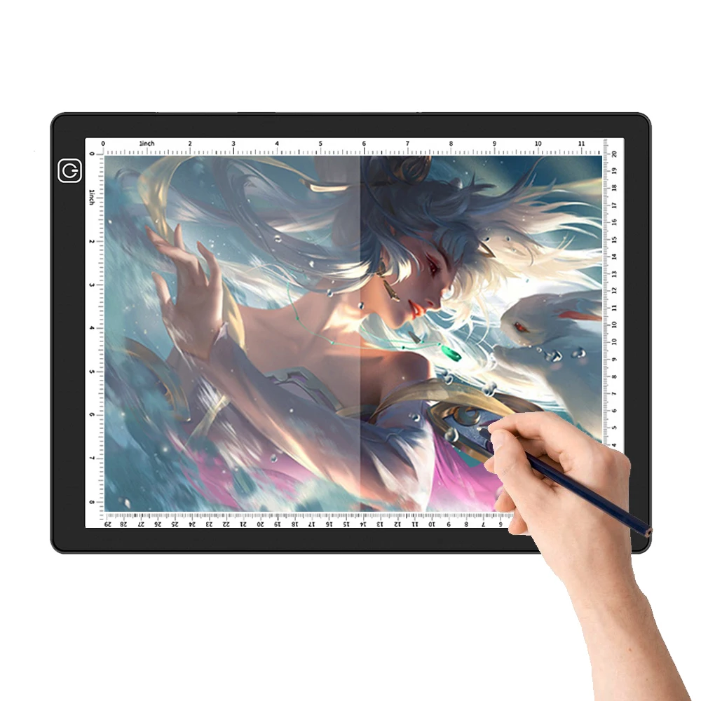 A4 LED Light Board Portable Tracing Light Box Drawing Board A3 3 Level Dimmable Painting Tablet Diamond Painting Light Pad Board