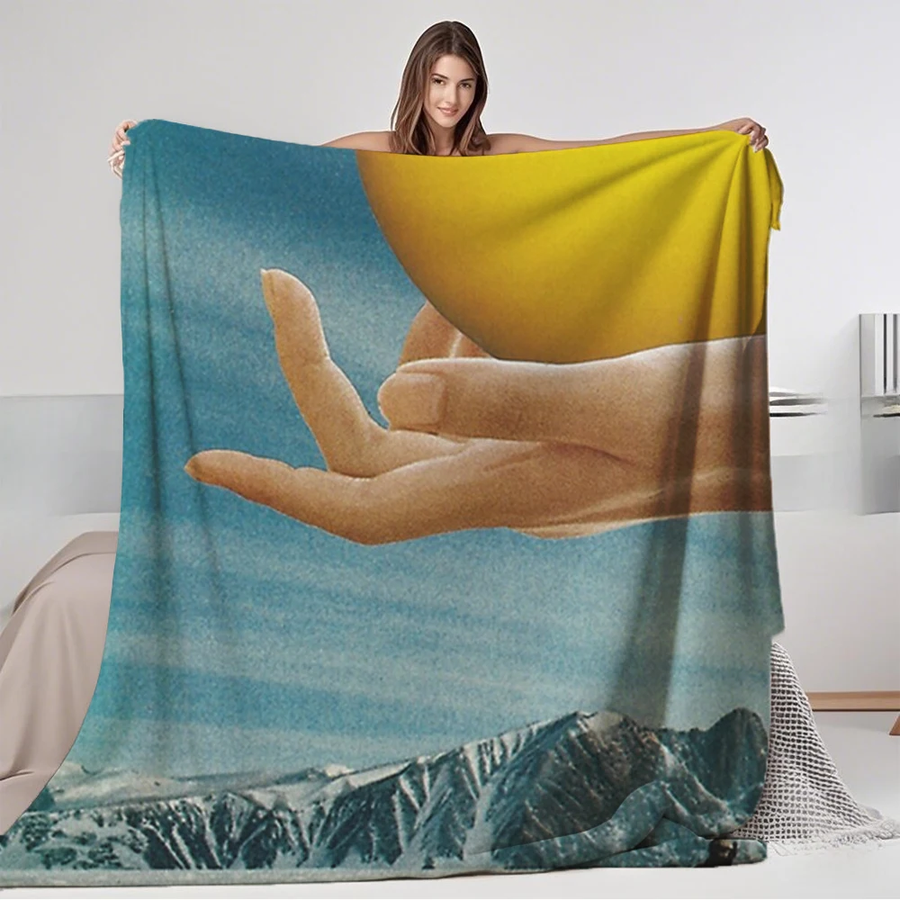 

Year-Round Use Floral Flannel Soft Blanket Good Sunspot Hotel-Style Cover Throw Blanket Machine-Washable Blankets For Children