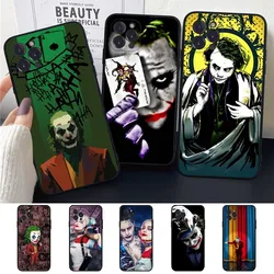 M-Movie J-JokerS Clown Mousepad For iPhone 15 14 11 12 13 Mini Pro XS Max Cover 6 7 8 Plus X XR SE 2020 Funda Shell