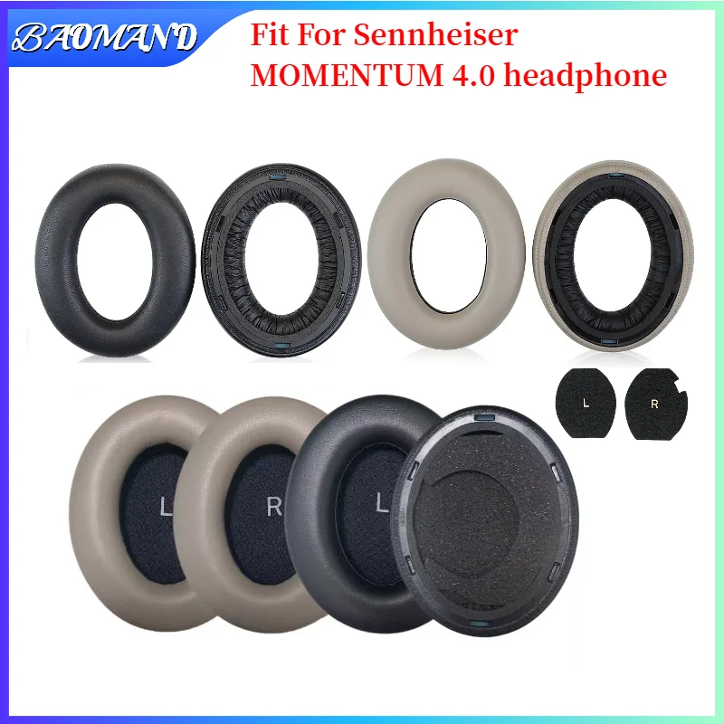 

Replacement Earpads for Sennheiser MOMENTUM 4.0 Headset Headphones Leather Sleeve Earphone Earmuff