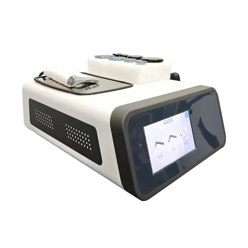 

448KHZ INDIBA Tecar Cavitation Body Care System RET CET Slim Machine for Weight Loss Pain Relief Physical Therapy Machine-UHY67F