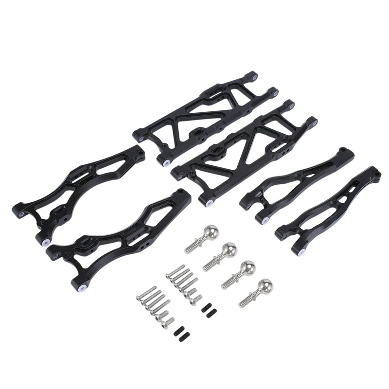 6Pcs Metal Front & Rear Suspension Arm Set For ARRMA 1/8 KRATON Notorious Outcast Talion RC Car Upgrade Parts-Drop Ship