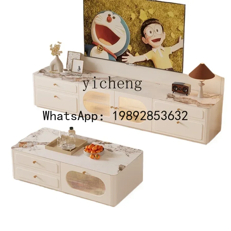 TV cabinet living room home coffee table combination simple TV cabinet floor