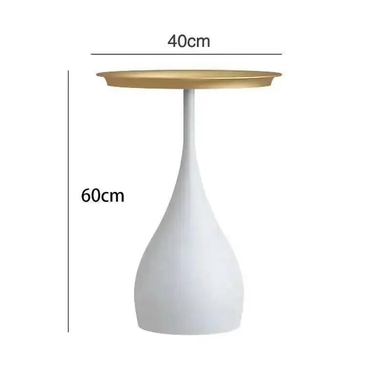 

table Gold Side Small Table basse Sofa Round Coffee Table Metal Console Table Bedside Living Room Bedroom Furniture