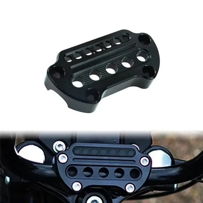 

Glb 1pcs Motorcycle CNC Handle Instrument Cover Aluminum Handle Lifter Installation Bracket Fine Suitable for Harley 8831200 Dyn