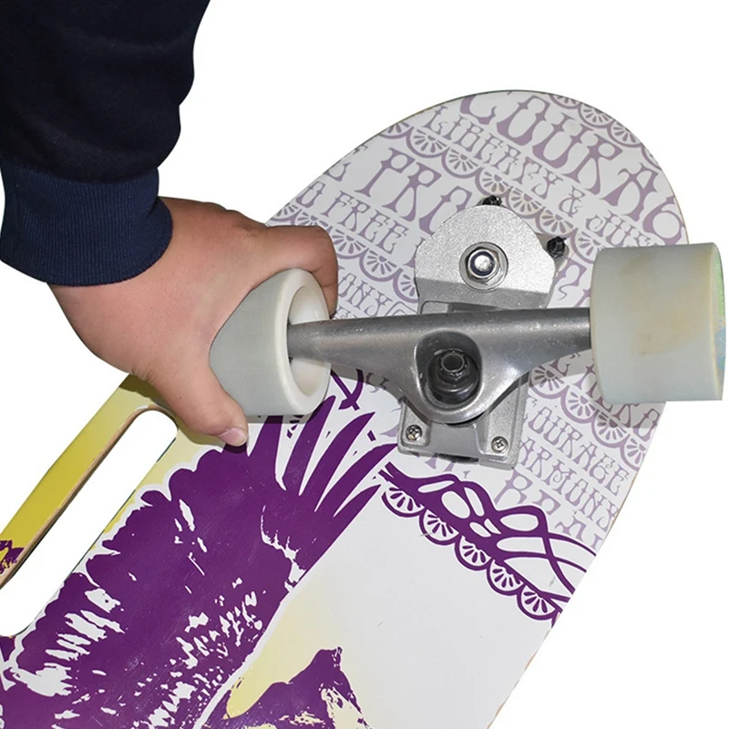 Kedatangan surfing Skate truk Aloi 7 inci tanah papan selancar Skateboard braket dasar dengan 6.25In braket Skateboard