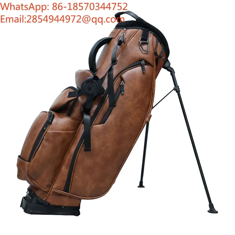 Golf Bracket Bag with Magnetic Quick-opening Pocket and Bag-in-bag Function with Rain Cap