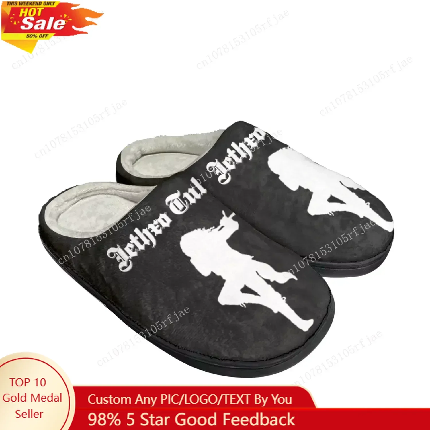

Jethro Tull Folk Rock Band Home Cotton Custom Slippers Mens Womens Sandals Plush Bedroom Casual Keep Warm Shoe Thermal Slipper
