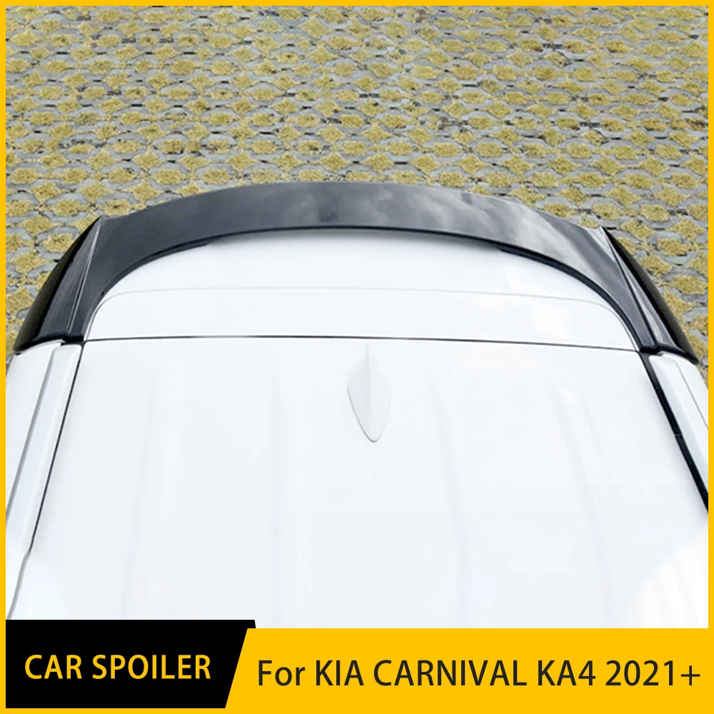 For KIA CARNIVAL KA4 Spoiler Car Front Bumper Split Lip Body Kit Diffuser Deflector 2021-2024 High-Quality Sports Accessories