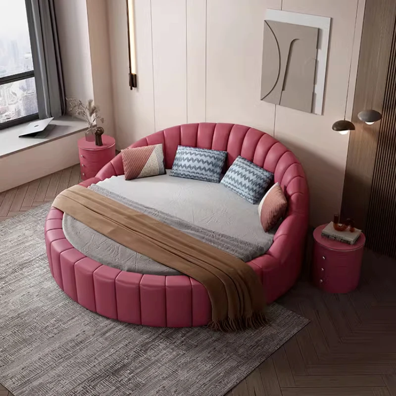 أبيض بسيط إطار سرير مزدوج فراش Superking Bed Loft الكبار كاما الزوجية سرير كوين مجموعة الأثاث