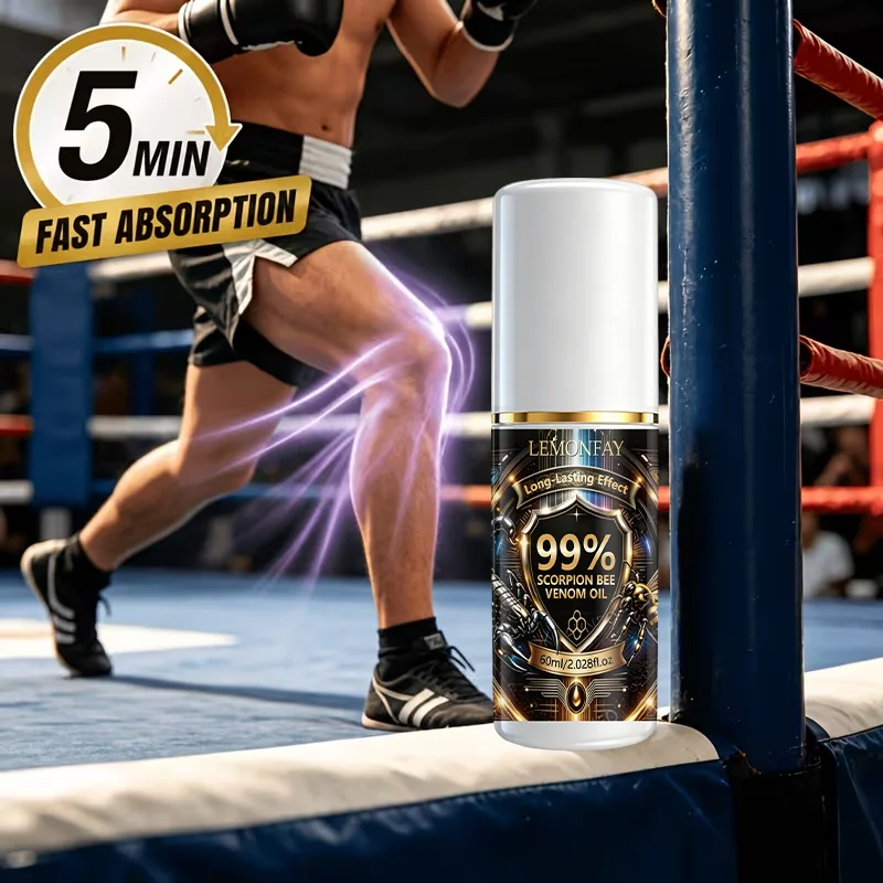 Scorpion Bee Venom Body Spray Oil Natural Herbal Extract Relieve Muscle Discomfort Moisturizing Skin Massage Oil