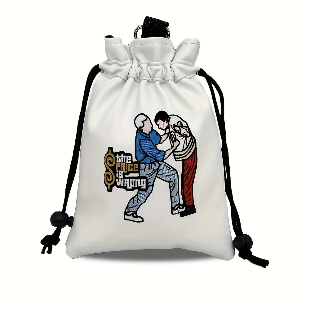 1pc Golf Valuable Item Bag, Sealed with a Drawstring. This Portable Packaging Bag Is Perfect for Holding Golf Balls
