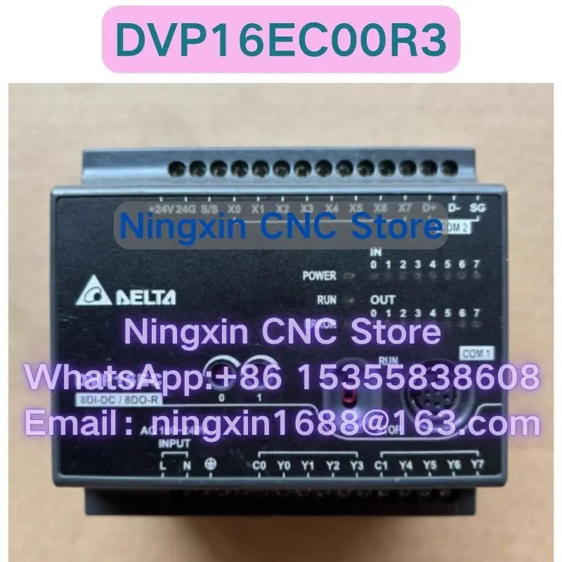 

Б/у ПЛК DVP16EC00R3 Функциональный тест ОК Быстрая доставка